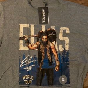 500 Level WWE ELIAS WORLD TOUR T SHIRT